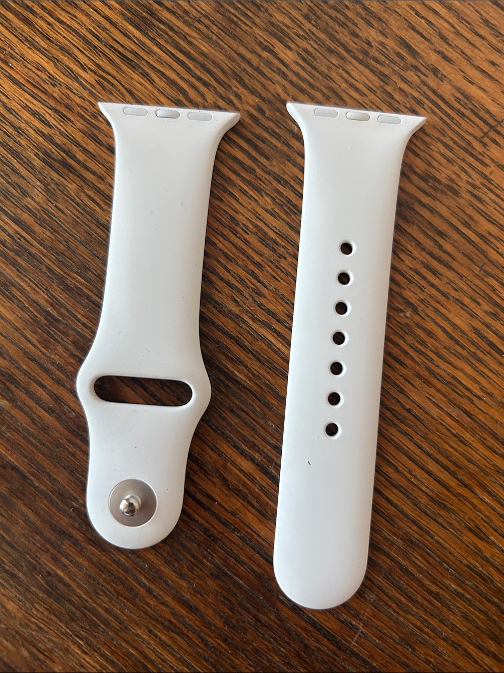 Silicone Replacement Watch Band - White
